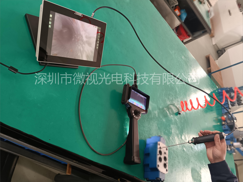 微視光電工業(yè)內窺鏡助力液壓閥塊制造企業(yè)精準檢測